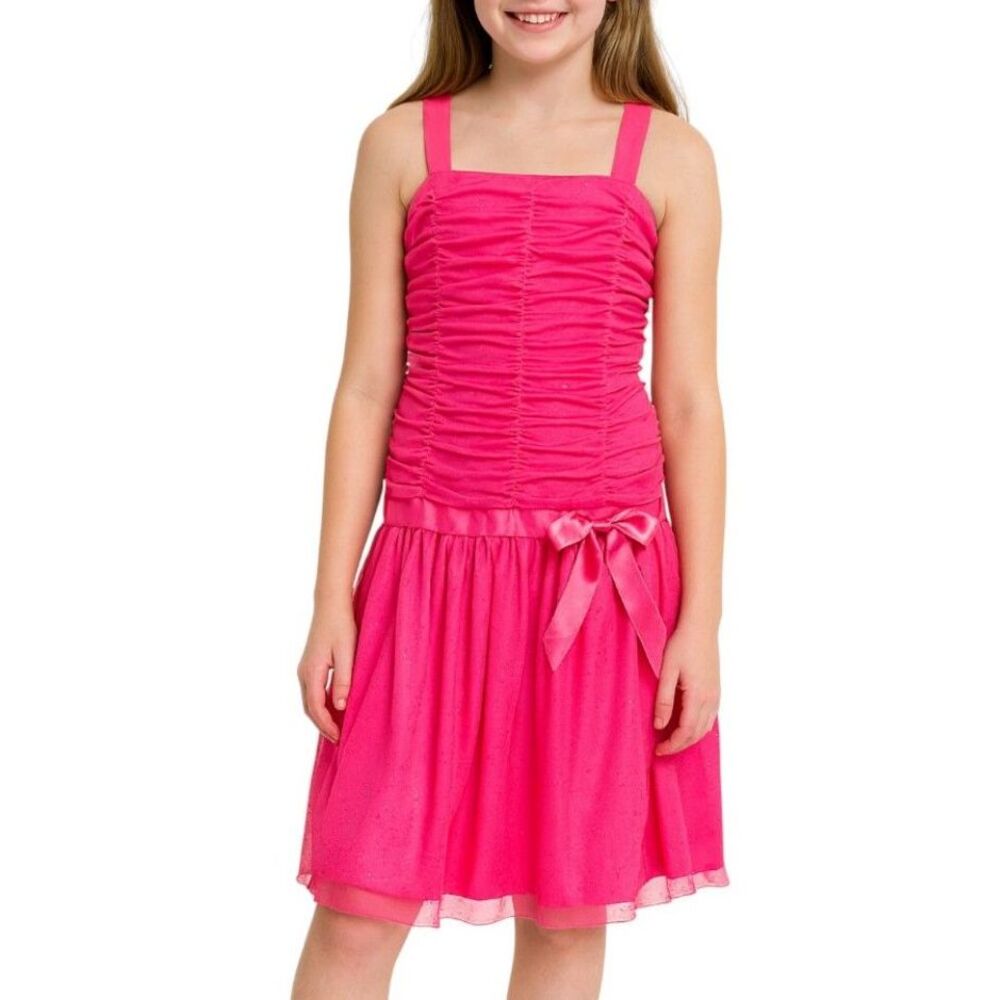 🔥 5 for $30 🔥 B. Wear Byer Girl Sleeveless A-line Pleated Dress | Size 14